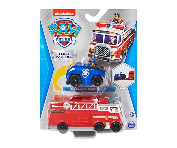 Paw Patrol: Ultimate Marshall vatrogasno vozilo i policijski tim automobila Chase - Spin Master