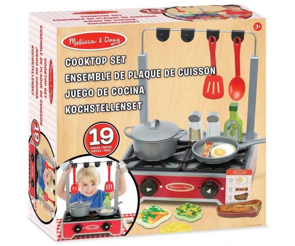 Sütés-Főzés: Delux fa sütőkészlet - Melissa & Doug