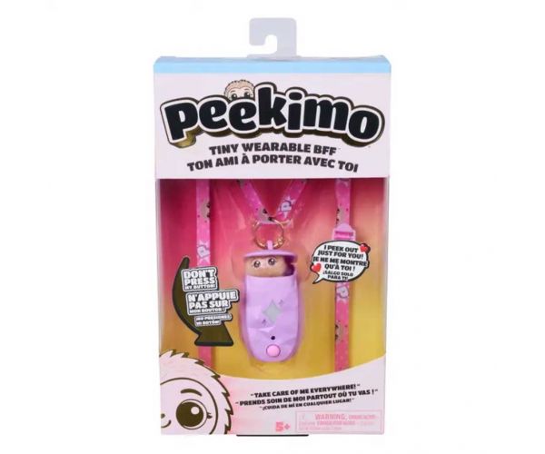 Peekimo Interaktív lila állatka - Lulu - Spin Master