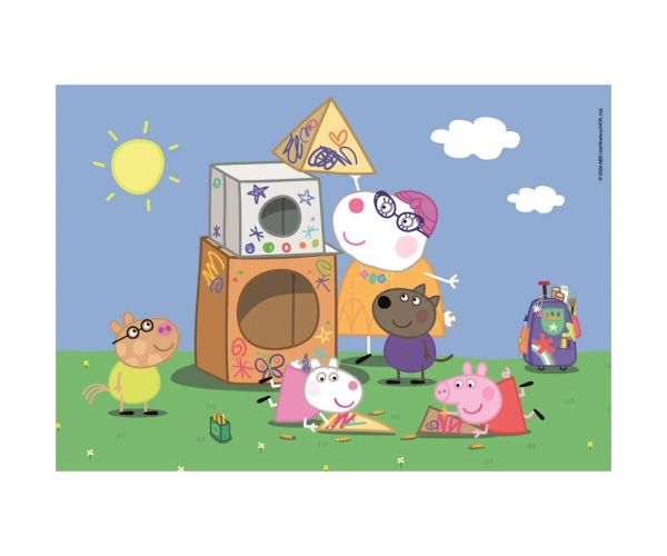 Peppa Pig 2 x 60-dijelne Supercolor slagalice - Clementoni