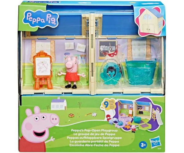 Peppa Malac: Peppa kinyitható ovis csoportja játékszett - Hasbro