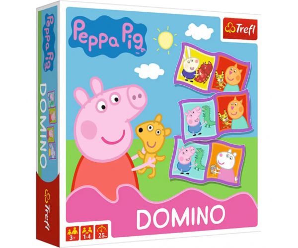 Peppa malac dominó - Trefl