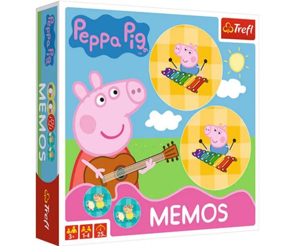 Peppa malac és barátai memóriajáték - Trefl