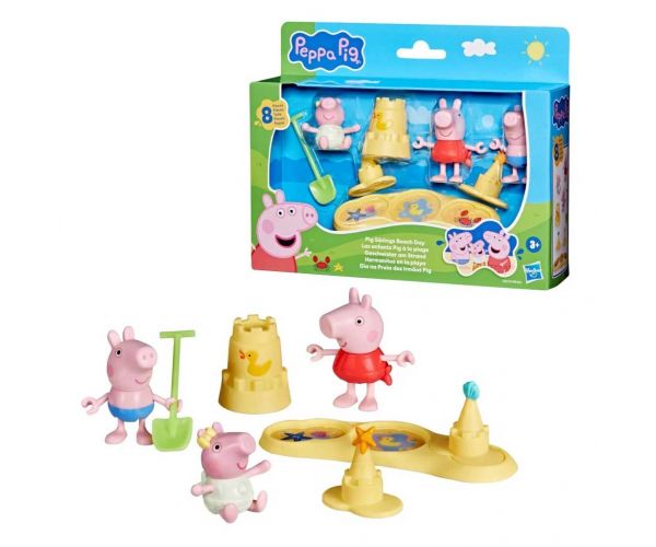 Peppa Prase: Peppine pustolovine - Plažni set za igru - Hasbro