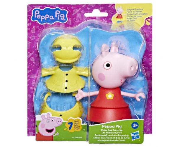 Peppa malac: Esős nap játékfigura szett - Hasbro