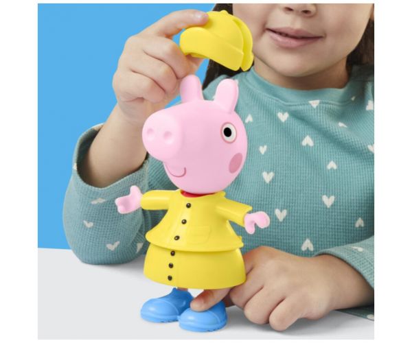 Peppa prase: Set figurica za igru Kišni dan - Hasbro