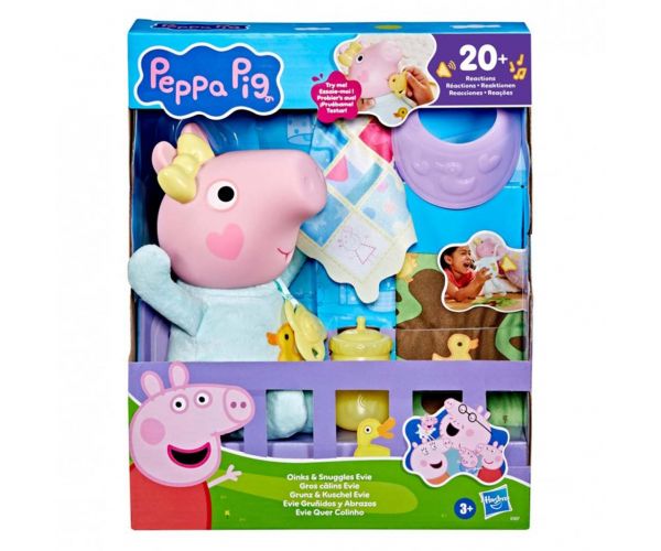 Peppa malac: Röfögő és babusgatni való Evie - Hasbro