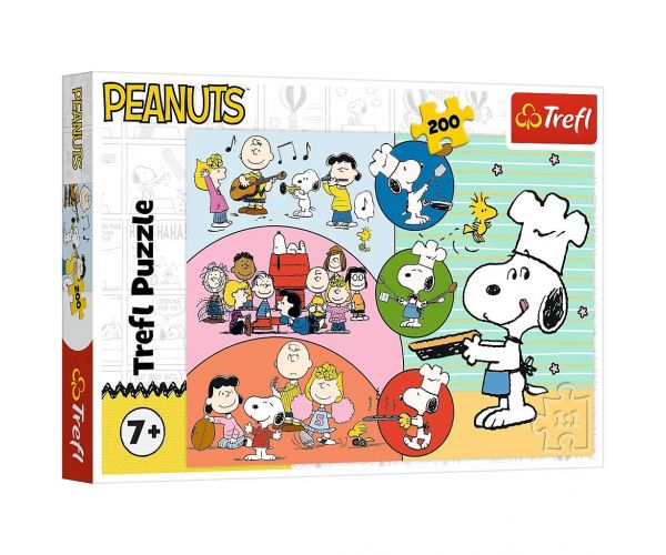 Peanuts Snoopy és barátai 200db-os puzzle - Trefl