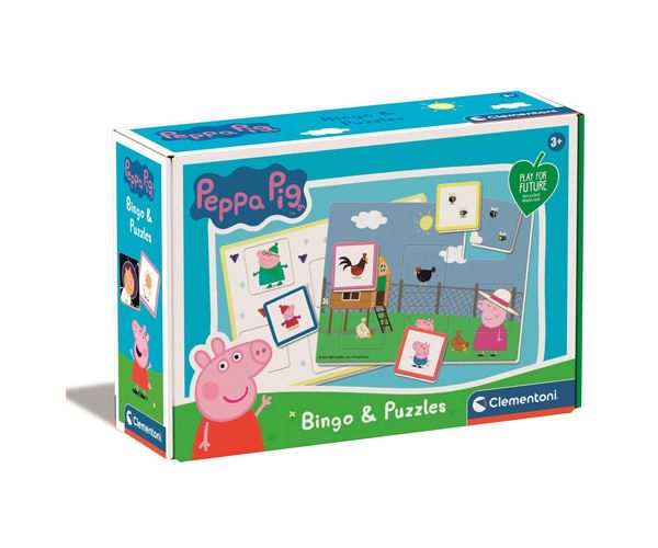 Peppa Pig Bingo puzzle set - Clementoni
