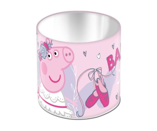 Peppa Pig metalni držač za olovke 11x10cm