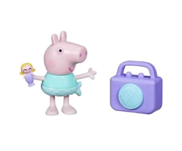 Peppa Pig: Peppa Pig u haljini sirene sa setom radio figurica - Hasbro