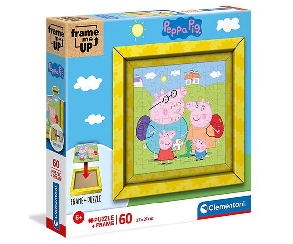 Peppa Pig uokvirena slagalica 60kom - Clementoni