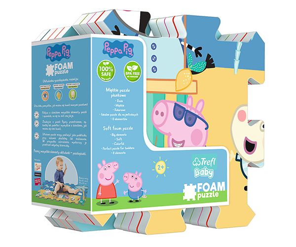 Peppa Praščić na ljetovanju spužvaste puzzle - Trefl