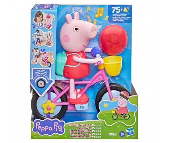 Peppa malac: Peppa malac kerékpáros kalandja játékszett - Hasbro