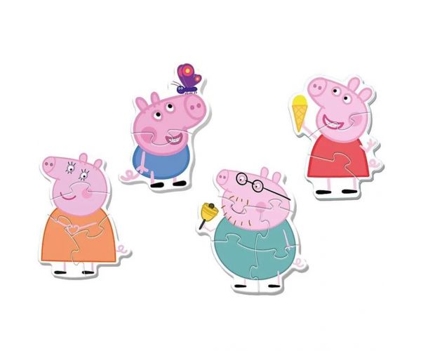 Peppa malac - Első Baby puzzle táskában - Trefl