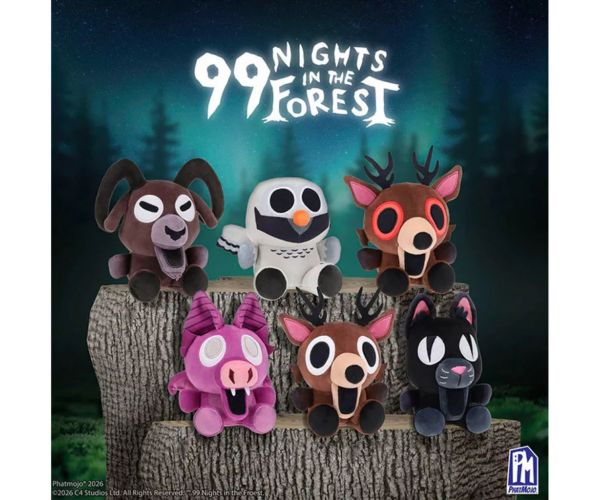 Phatmojo 99 Nights je šuma plišana figura iznenađenja s DLC kodom