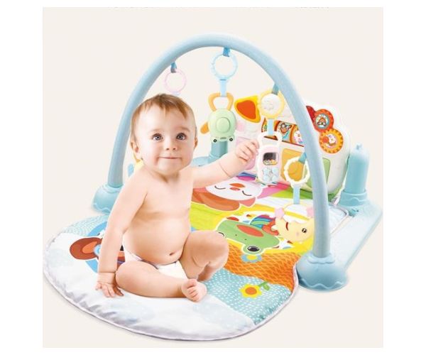 PianoGym Životinjska prostirka za bebe sa klavirom