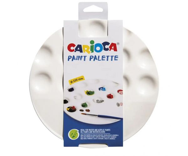 Műanyag festő paletta 220mm-es - Carioca