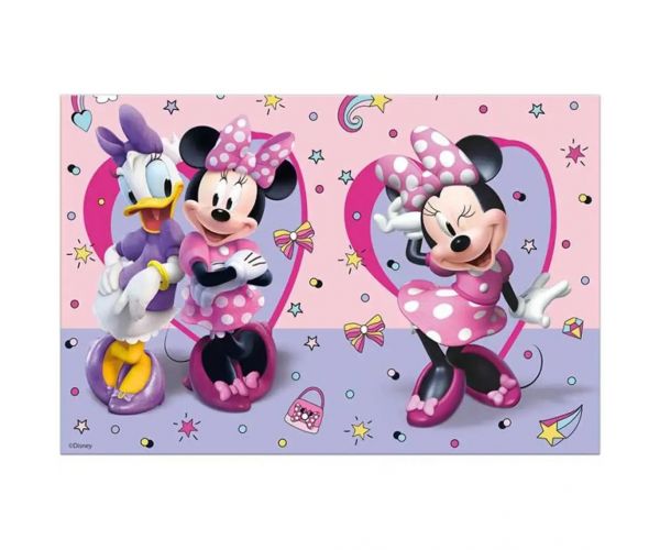 Plastični stolnjak s uzorkom Minnie Mouse i Daisy, 120x180 cm