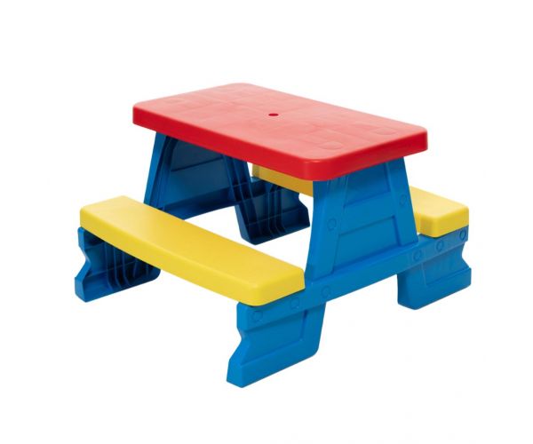 Plavi piknik stol 70x79x47cm