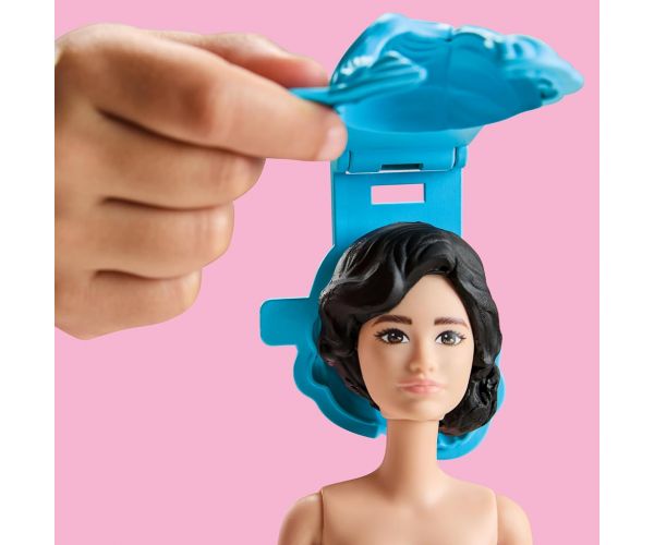 Play-Doh: Barbie Sjajni nakit i vrpice, set plastelina s lutkom – Hasbro
