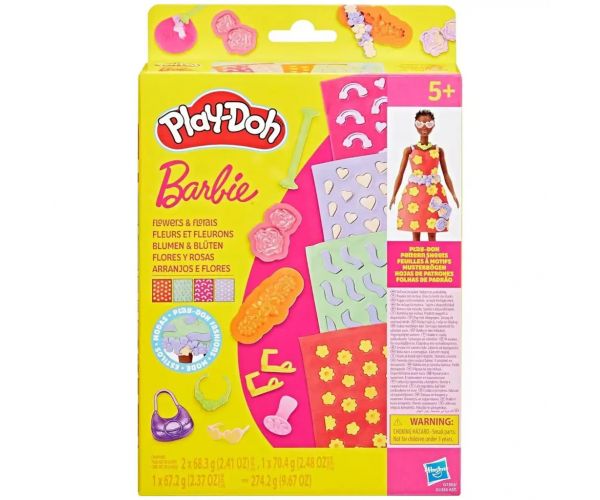 Play-Doh: Barbie virágok gyurma szett - Hasbro