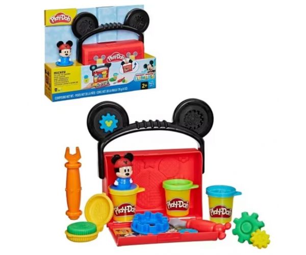 Play-Doh: Disney Jr. On-The-Go Mickey prenosivi set plastelina - Hasbro