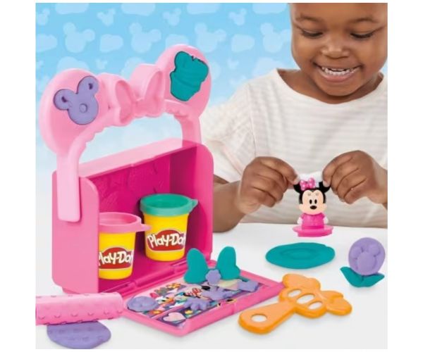 Play-Doh: Disney Jr. On-The-Go Minnie prijenosni set plastelina - Hasbro