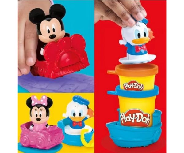 Play-Doh: Disney Jr. Stamp & Go Megapack set plastelina - Hasbro
