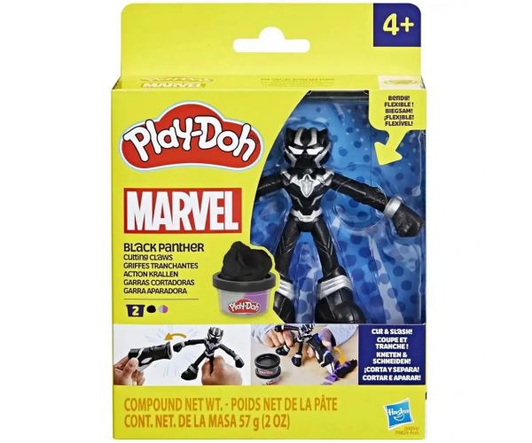 Play-Doh: Marvel Fekete Párduc játékszett - Hasbro