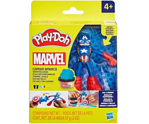 Play-Doh: Marvel Amerika Kapitánya játékszett - Hasbro