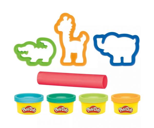 Play-Doh: Mini safari set s 4 teglicama plastelina - Hasbro