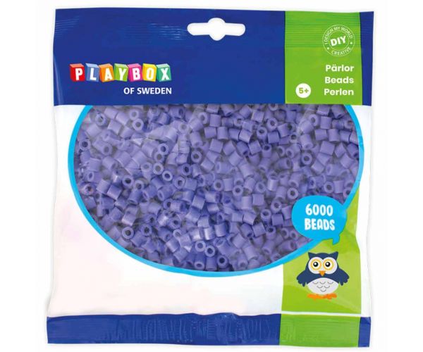 PlayBox: 5mm MIDI peglajuće perle u ljubičastoj boji, pakiranje od 6000 komada