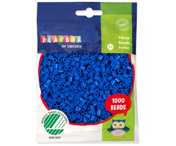 PlayBox: 5mm MIDI perle za glačanje, 1000 komada u tamnoplavoj boji