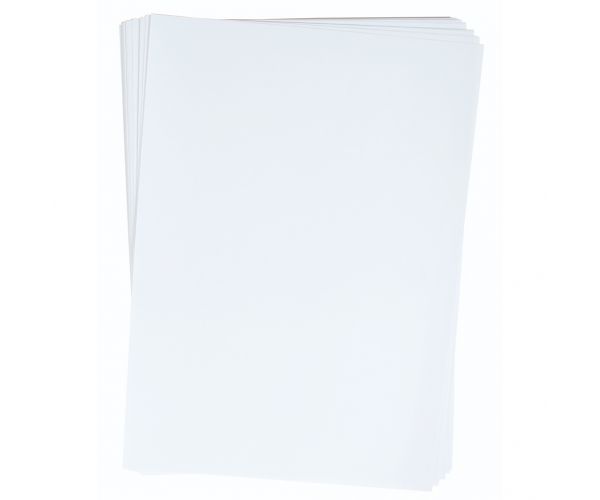 PlayBox: Bijeli karton papir A4, set od 25 komada, 180g