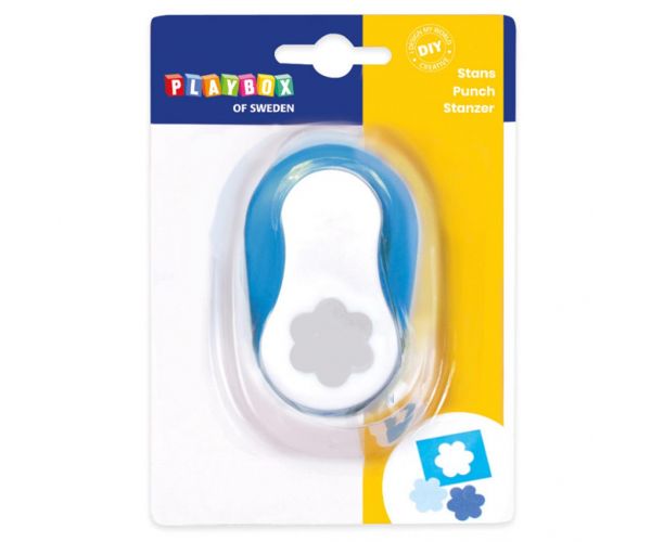 PlayBox: Bušač papira s cvjetnim uzorkom, 2,5 cm