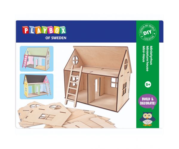 PlayBox: DIY kućica za igru napravljena od drveta