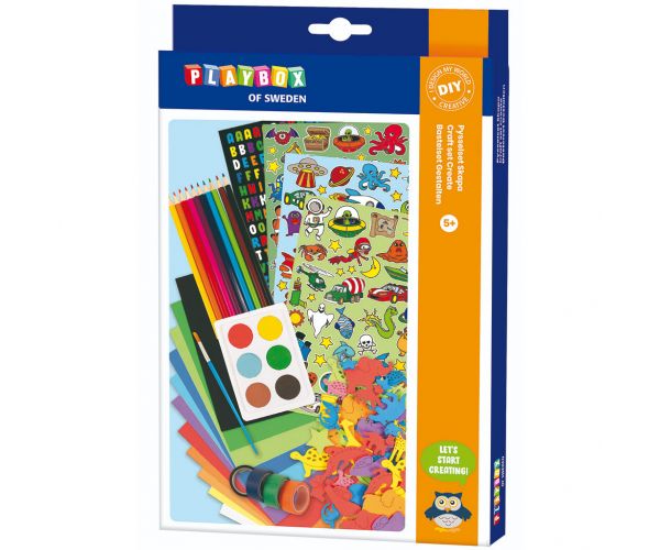PlayBox: Dječji set za kreativnost s 490 dijelova dodataka