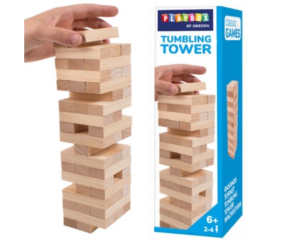 PlayBox: Drvena Jenga igra spretnosti