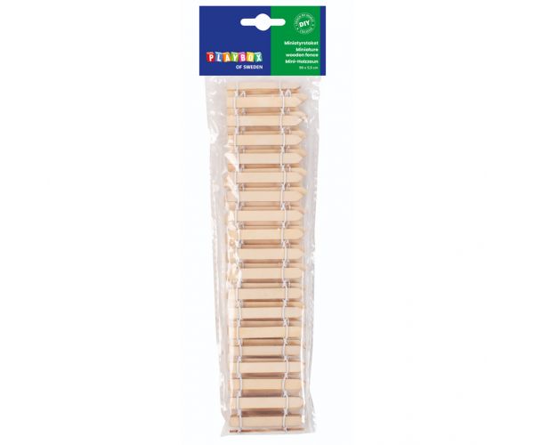 PlayBox: Drvena ograda 90x5cm