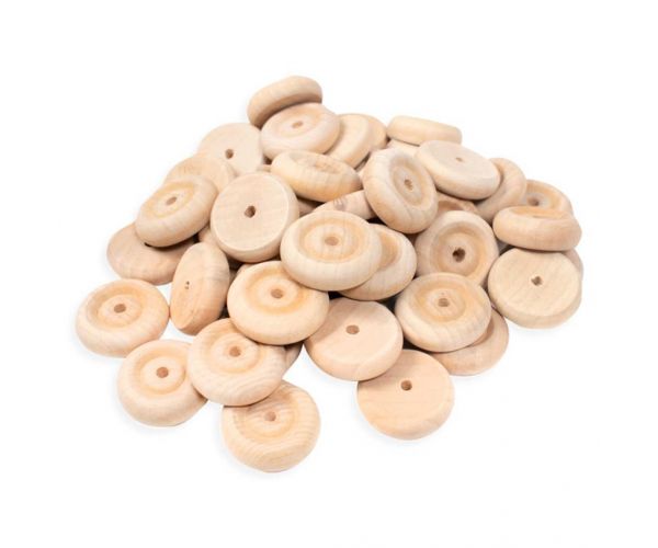 PlayBox: Drveni kotači 50 kom 34mm