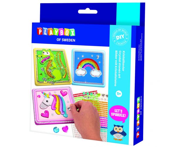 PlayBox: Kreativni set za izradu slika s kristalima