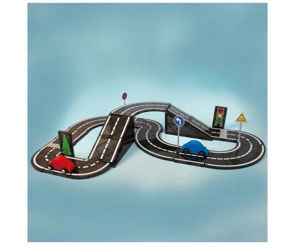 PlayBox: Magnetički set za slaganje - Autocesta