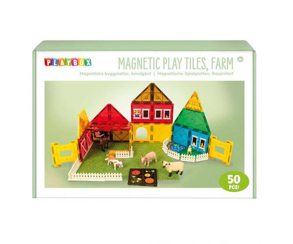 PlayBox: Mágneses építőjáték - Farm