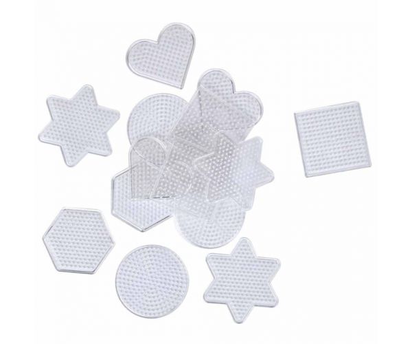 PlayBox: Osnovni paket ploča za 5mm MIDI perle koje se mogu peglati, set od 15 komada