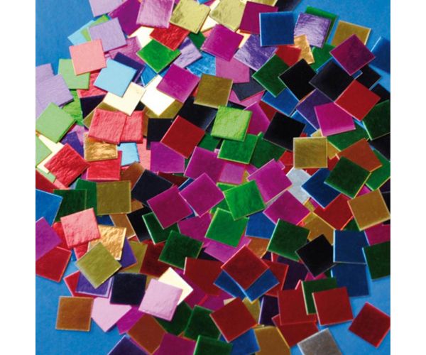 PlayBox: Papirni mozaik u metalik bojama, set od 10000 komada, 10x10 mm
