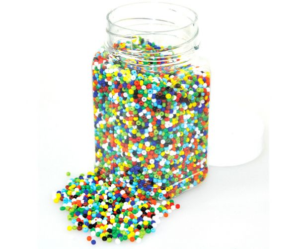 PlayBox: Perive plastične perle u boji 2-3 mm, pakiranje od 500g