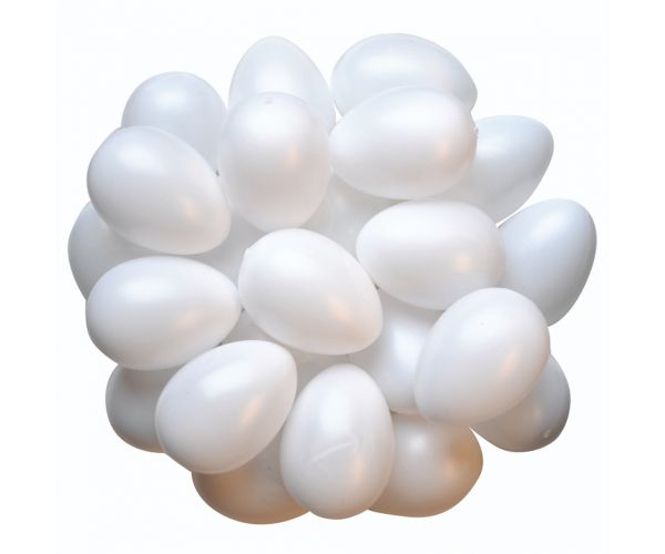 PlayBox: Plastični set od 25 jaja 6x4,5 cm