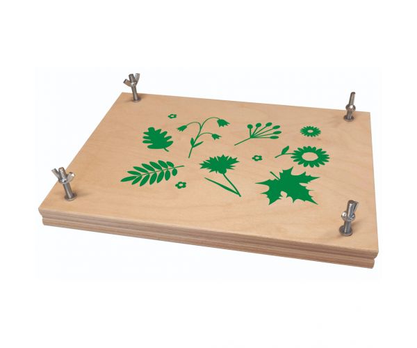 PlayBox: Preša za biljke od drva 31,8x21,5 cm