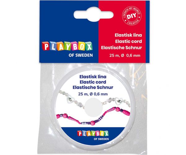 PlayBox: Prozirna fleksibilna vrpca 0,6mm 25m